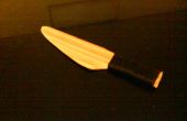 Hoe te snijden een houten mes