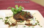Niet uw Lunch Lady's Salisbury Steak
