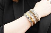 Handgemaakte sieraden ontwerp-DIY multi keten armbanden voor kleine wristed vrouwen