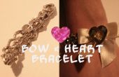 Bow & hart armband