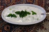 Mast-o-Khiar (Iraanse komkommer en munt yougurt)