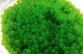Hoe maak je groene kaviaar