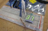 Arduino aangedreven 7seg led display met poort manipulatie - ik maakte het op TechShop
