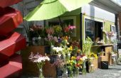 Draagbare bloemenwinkel