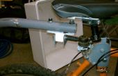 Hoe maak je een fietstaxi aanhangwagen kink in de kabel met behulp van auto besturing staaf binden