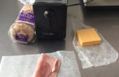Hoe maak je een Bagel Ham en kaas Sandwich