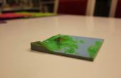 3D Printing modellen van landschappen (topologie, bergen, etc.) 