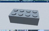 123D design Lego baksteen