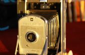 Het wijzigen van een Polaroid Land nemen 35mm film Camera
