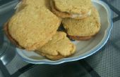 Citroen Cookie Sandwiches