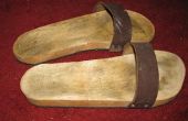 Houten sandalen (van Scholl stijl) te maken