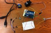 Arduino + Servo + Potentiometer