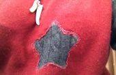 Beterende hand en maken doen: reparatie van een kasjmier trui in Alabama Chanin stijl met Reverse stoffen
