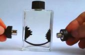 Hoe maak je een ferrofluid weergeven