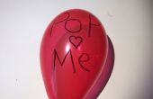 Love Letter in een ballon