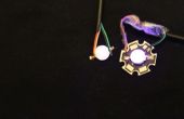 Hoe test een eenvoudige LED met de knop batterij? 