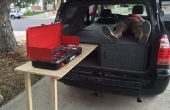 Toyota 4Runner Camper Sleeper conversie met tabel