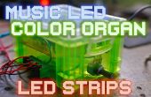 Muziek LED/kleur orgel LED Strips zonder micro-controllers