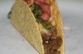 Krokante rundvlees taco's