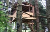 Treehouse glijden beam steun
