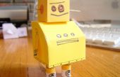 Instructables Robot--Papieren Model