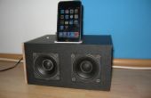 Werkelijk luid DIY iPod Touch Dock met speakers