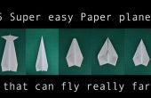 5 SUPER eenvoudig Paper airplanes die vliegen