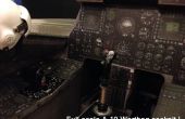 A-10 straalvliegtuigen kartonnen cockpit replica