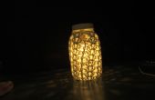 Haakwerk Lace Mason Jar Lamp