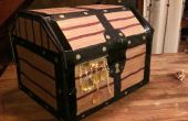 Eenvoudige kartonnen piraat Treasure Chest Gift Box
