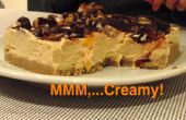 Vegan No-bake clementine cheesecake