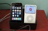 IPhone/iTouch + iPod staan van iPhone vak