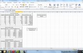 Gebruik Excel de formule basisfuncties voor het maken van schatting Project