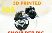 3D afgedrukt DSLR schouder Rig [voor 10$]