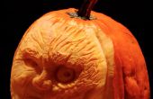 Batman's Two-Face Pumpkin Carving