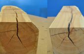 Repareren van Split hout