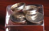 Cómo hacer VN anillo de plata de 25 centavos (de VN kwartaal americano)