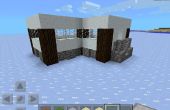 Minecraft sneeuw Modern huis