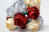Papier Rose Wedding Bouquet en knoopsgaten