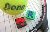 3D afgedrukt Tennis demping