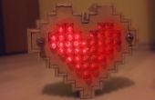 Knipperende LED hart DIY