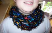 Joeys verbazingwekkende sjaal van vele kleuren! 
