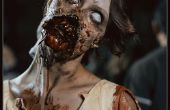 Zombie make-up 2012