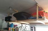 Extra opslagruimte in uw garage planken