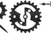 RetroTech maken: Een Steampunk / Klok / vistuig lettertype