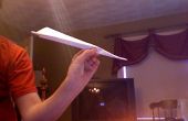 Super Awesome misselijkheid van een geweldig super snelle papieren vliegtuigje... dat klopt