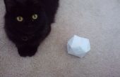 Traktatie-verstrekking Origami Cat Toy