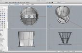CAD-ontwerpen voor koffie Filter