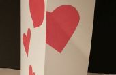 Valentine dag Heartbeat kaart