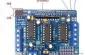 Het opzetten van vaste afstand door Board L293D voor Arduino